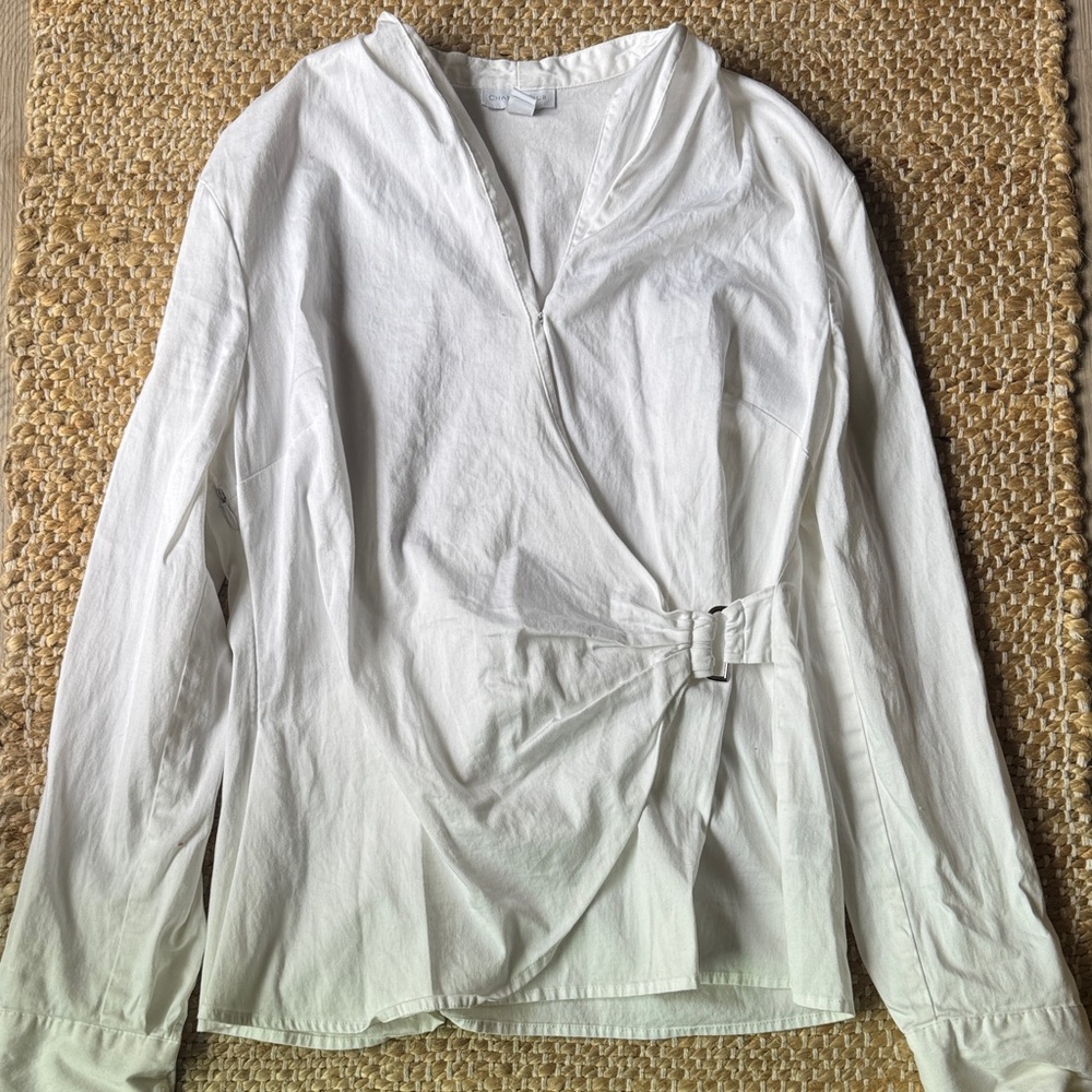 Vintage Wrap Blouse